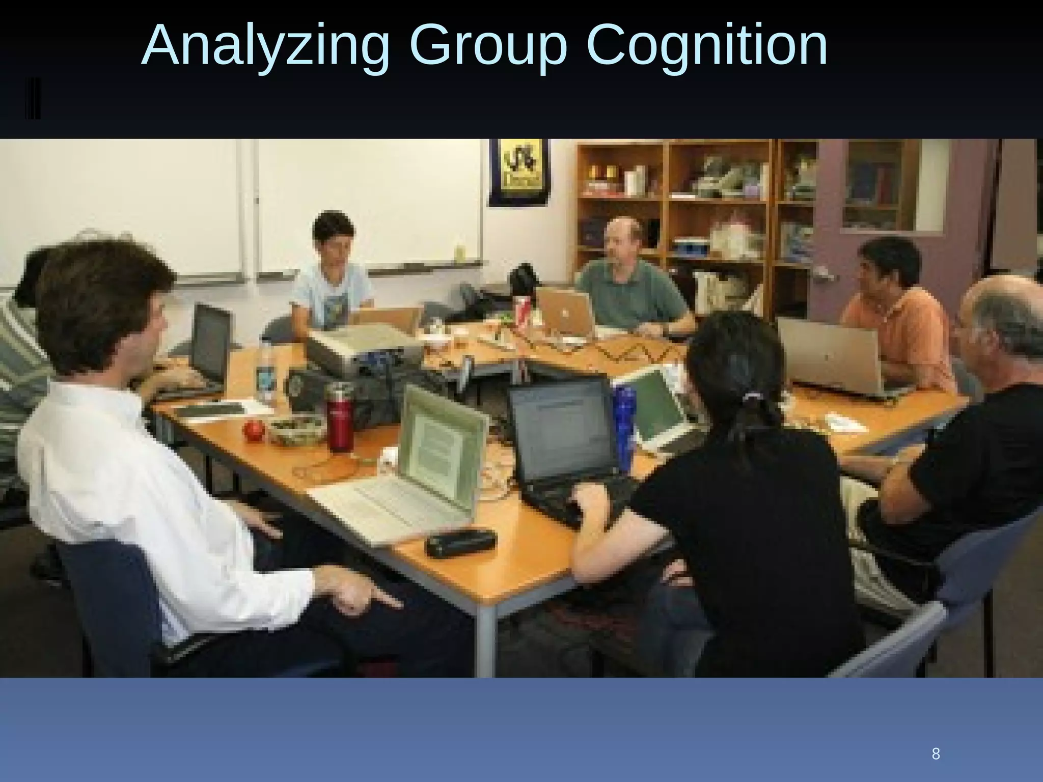 Analyzing Group Cognition 