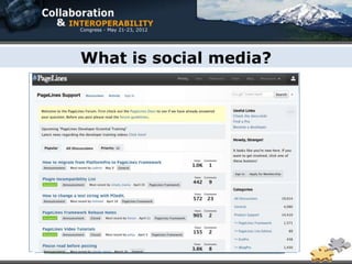 What is social media?
 