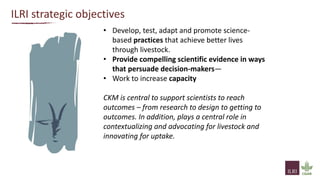 ILRI Communications and Knowledge Management Strategy