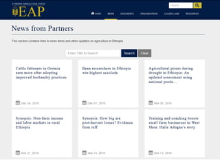  A snapshot of some communication and knowledge management approaches used by ILRI