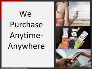 We  Purchase Anytime-Anywhere ©2010  Christina “CK” Kerley/CKB2B All Rights Reserved 