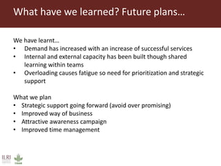 ILRI Comms project insight 2014: Workshop support