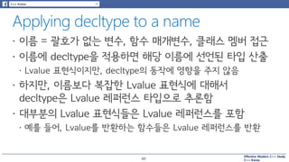 Effective Modern C++ Study
C++ Korea60
 