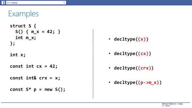 [C++ korea] effective modern c++ study item 3 understand decltype