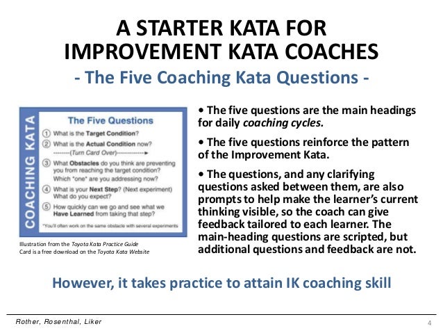 Starter Kata for Coaching