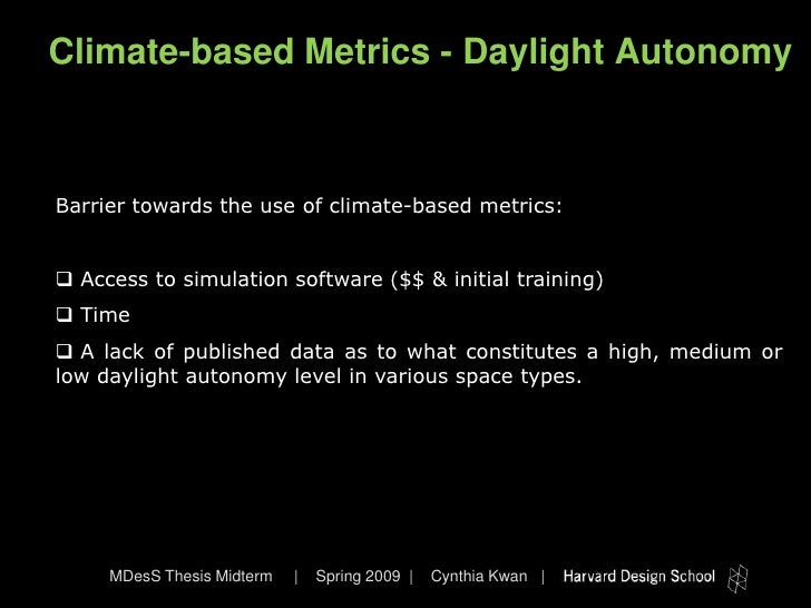 Thesis midterm presentation image