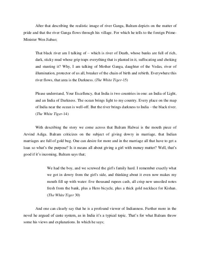 balram a revolutionary in adigas the white tiger The most noticeable theme in the white tiger is identity, followed by individualism, entrepreneurship, and rebellion balram was determined to. balram a revolutionary in adigas the white tiger The most noticeable theme in the white tiger is identity, followed by individualism, entrepreneurship, and rebellion balram was determined to.