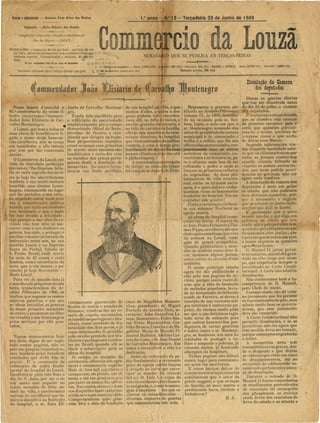 Commercio da Louzã n.º 12 – 22.06.1909