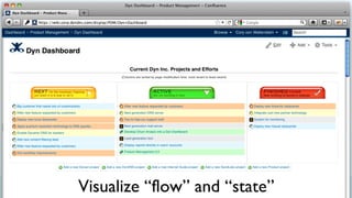 Visualize “flow” and “state” 