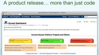 A product release… more than just code 