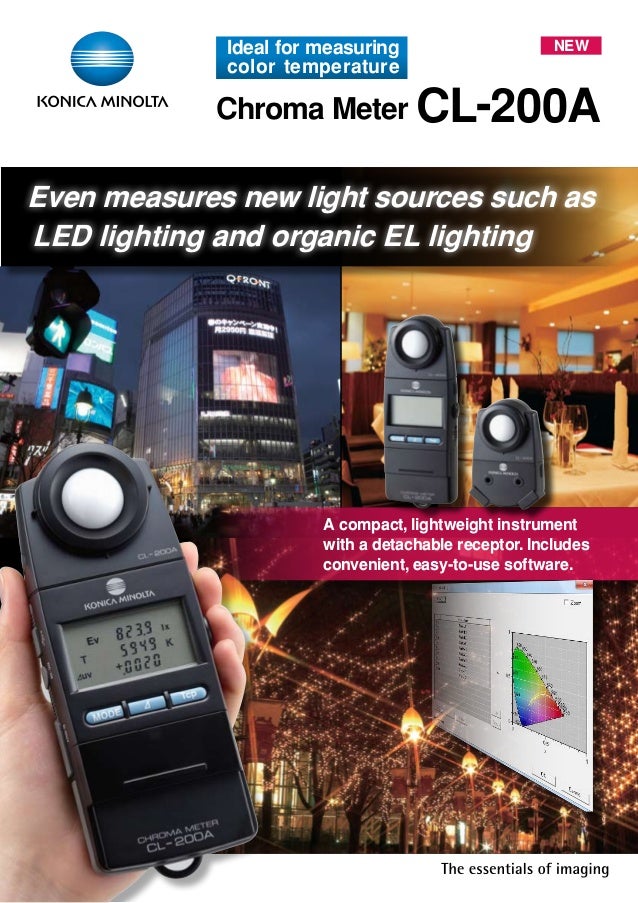 Konica Minolta Chroma Meter CL200A