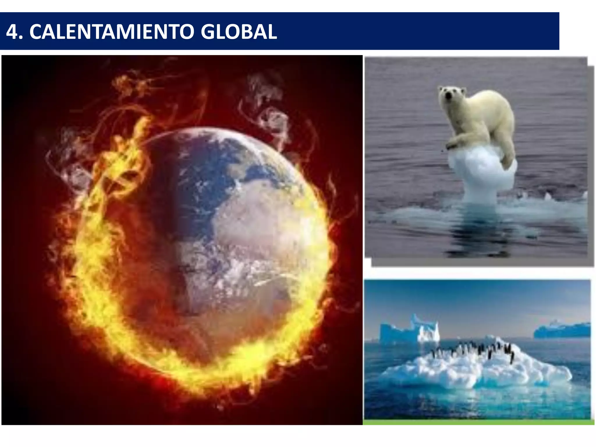 4. CALENTAMIENTO GLOBAL
 