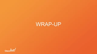 WRAP-UP
 