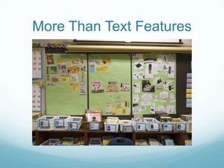 More Than Text Features
 