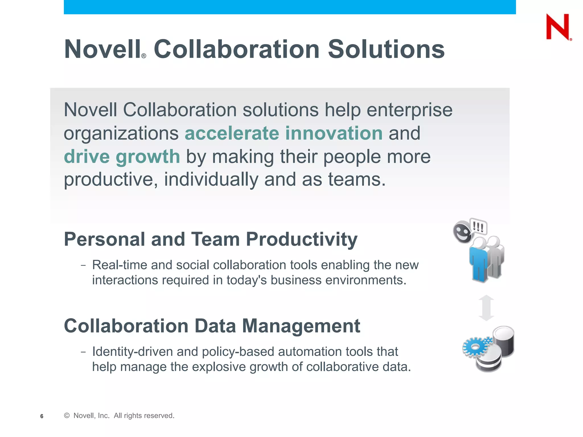 Tight integrations with  GroupWise 