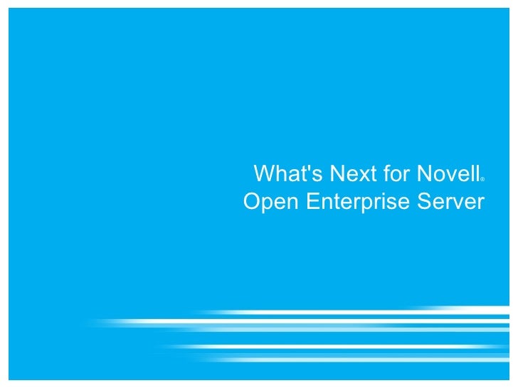 Novell Open Enterprise Server for Beginners