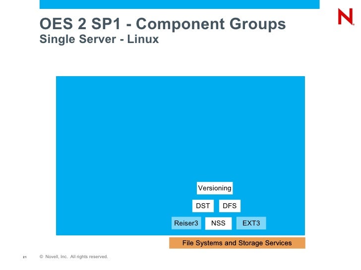 Novell Open Enterprise Server Architecture