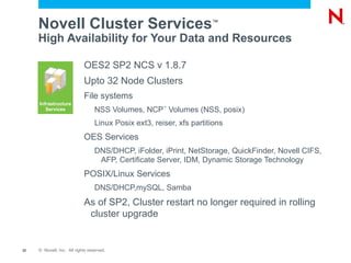 Moving to Open Enterprise Server Don't rip-and-replace ... interoperate! 