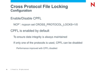CIFS/SMB – Novell CIFS, Samba 