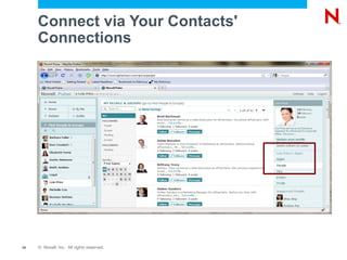 Time savings Richer connections and idea sharing 