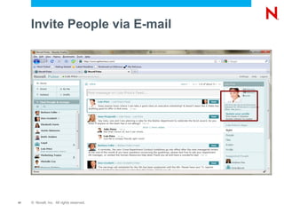 Mouse over Any User or Group  to Follow * not in preview 