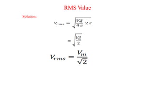 Initial Rms Value RMS value calculation using integral.pptx