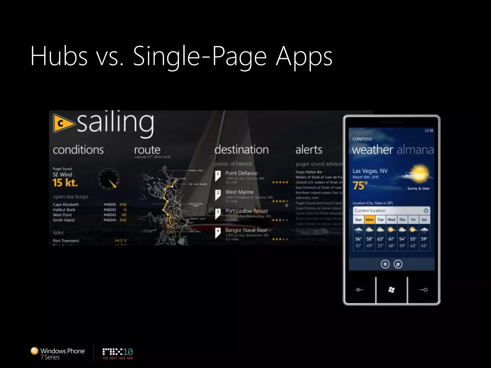 Hubs vs. Single-Page Apps