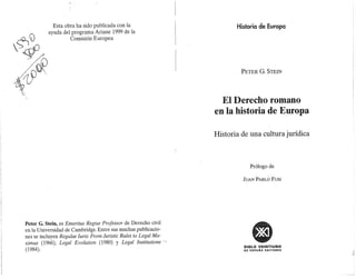 CL2.- Stein. El Derecho romano en la historia europea.pdf