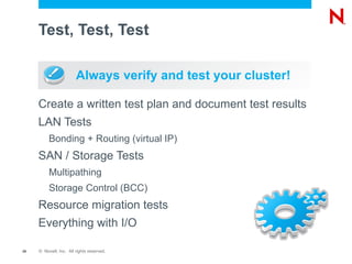 Supports up to 32 nodes per cluster 