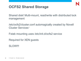 New from OES2 FCS on: Resource monitoring 