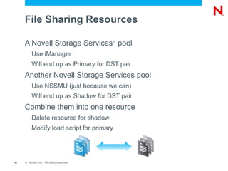 x86_64 platform support Including mixed 32/64 bit node support Dynamic Storage Technology 
