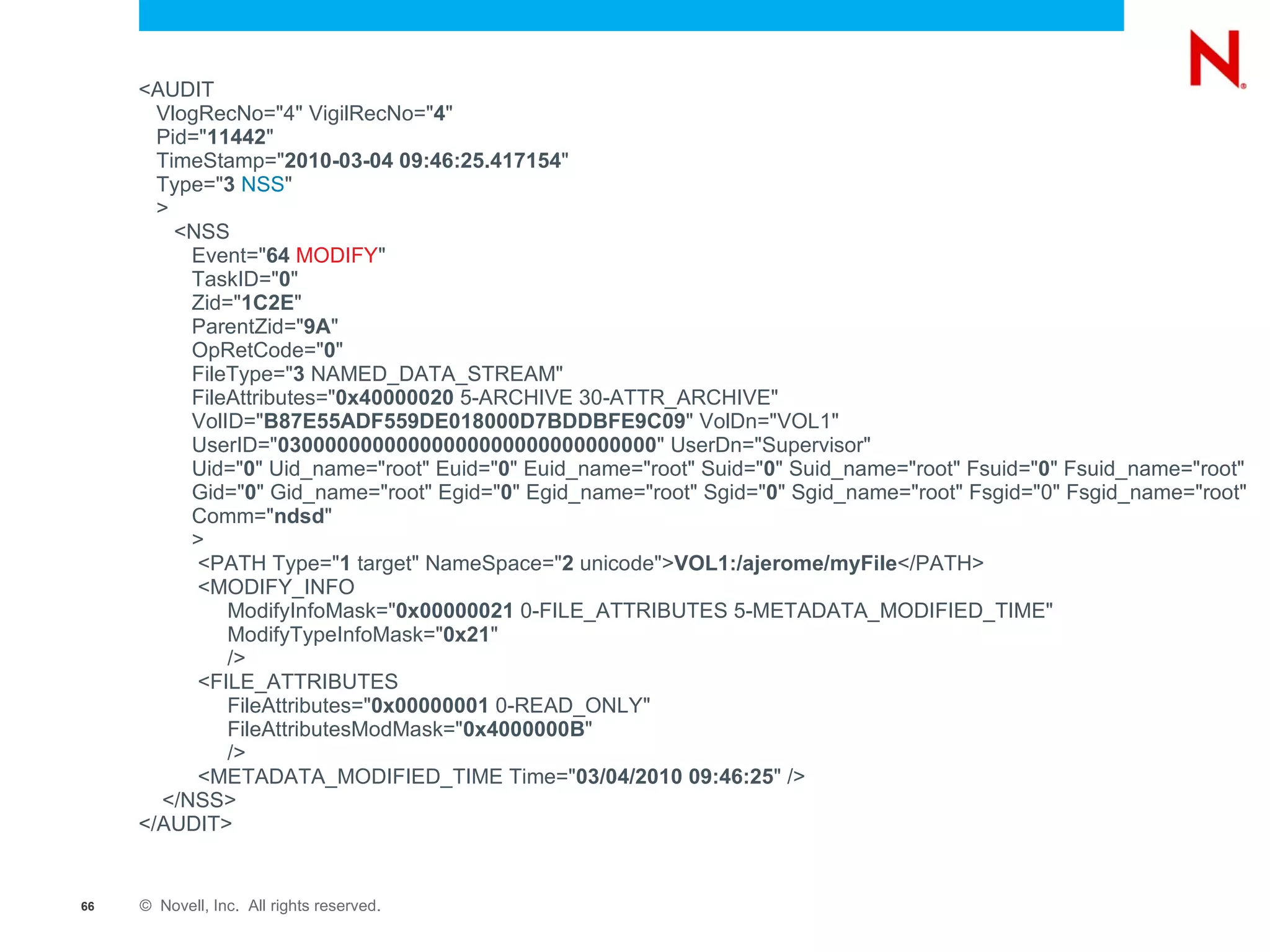 Novell Storage Services ™   Caching on Linux 32 Bit NSS Metadata cached in HiMem Private:  Memory dedicated to, and managed by, NSS (default) 
