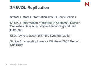 New Tree just for DSfW. No other Novell ?  application considerations 