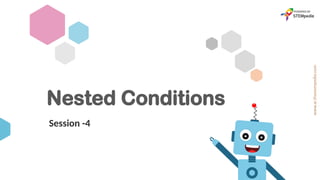Mastering Nested Conditional Statements with Quarky LEDs Programming | PPTX