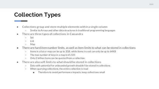 cassandra-lunch-91-collections-in-cassandra-ppt
