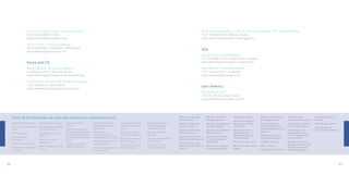 Iraq 2010: Future Energy, 1st Annual Meeting                                                                                                                 Oil & Gas Transportation in the CIS and Caspian Region, 12th Annual Meeting
                      8-10 June Istanbul, Turkey                                                                                                                                   19-21 October 2010, Moscow, Russia
                      www.theenergyexchange.co.uk                                                                                                                                  www.theenergyexchange.co.uk/cispipes10

                      HSE Oil & Gas, 1st Annual Meeting
                      23-25 November, Amsterdam, Netherlands
                                                                                                                                                                                   Asia
                      www.theenergyexchange.co.uk
                                                                                                                                                                                   Gas Asia, 2nd Annual Meeting
                                                                                                                                                                                   11-14 October 2010, Kuala Lumpur, Malaysia
                      Russia and CIS                                                                                                                                               www.theenergyexchange.co.uk/gasasia10

                      Russia Offshore, 5th Annual Meeting                                                                                                                          Asia Offshore, 1st Annual Meeting
                      2-4 February 2010, Moscow, Russia                                                                                                                            10-11 January 2011, Singapore
                      www.theenergyexchange.co.uk/russiaoffshore                                                                                                                   www.theenergyexchange.co.uk

                      CIS Oil & Gas Summit, 10th Anniversary Meeting
                      19-21 May 2010, Paris, France
                                                                                                                                                                                   Latin America
                      www.theenergyexchange.co.uk/cissummit
                                                                                                                                                                                   Pre-Salt Brazil 2010
                                                                                                                                                                                   7-9 June, Rio de Janeiro, Brazil
                                                                                                                                                                                   www.presaltbrazilcongress.com.br




     Some of the Ministries we have welcomed to our Upstream events:                                                                                         Ministry of Foreign
                                                                                                                                                             Affairs, Russia
                                                                                                                                                                                       Ministry of Fuel &
                                                                                                                                                                                       Energy, Ukraine
                                                                                                                                                                                                                Murmansk Region          Ministry of Petroleum
                                                                                                                                                                                                                                         & Energy, Norway
                                                                                                                                                                                                                                                                 & Nature Gas,
                                                                                                                                                                                                                                                                 Government of India
                                                                                                                                                                                                                                                                                        US Department of
                                                                                                                                                                                                                                                                                        Energy
                                                                                                                                                                                                                Ministry of Natural
     British Embassy, Kuwait   Government of Fujairah   Libyan Petroleum          Ministry of Economic      Ministry of Energy &   Ministry of Energy &      Ministry of Foreign       Ministry of Industry &   Resources, Russian       National Agency         Regulatory Authority   US Embassy, Yemen
                                                        Institute                 Development, Russian      Mineral Resources,     Natural Resources,        Affairs, Turkey           Energy, Bulgaria         Federation               for Valorization of     for Energy, Greece
     Council of the European   International Chamber of                                                                                                                                                                                                                                 UAE Ministry of
                                                                                  Federation                Jordan                 Astrakhan Region                                                                                      Hydrocarbon Research,
     Union                     Commerce Tunisia         Ministry for Ecology,                                                                                Ministry of Foreign       Ministry of Industry &   Ministry of Oil &                                State Agency for       Environment & Water
                                                        Sustainable Development   Ministry of               Ministry of Energy,    Ministry of Energy,                                                                                   Algeria
     EFTA Secretariat          International Energy                                                                                                          Affairs Norway            Minerals, Iraq           Gas Industry &                                   Management and
                                                        General Directorate for   Economy Labour &          Russian Federation     Georgia                                                                      Mineral Resources,       National Oil & Gas      Use of Hydrocarbon,
                               Agency                                                                                                                        Ministry of Foreign       Ministry of Industry
     Energy Charter                                     Energy & Raw Materials,   Entrepreneurship, Croatia                                                                                                     Turkmentistan            Authority, Bahrain      Turkmenistan
                                                                                                            Ministry of Energy &   Ministry of Environment   Affairs, Czech Republic   & Energy, Russian
     Secretariat               Ministry of Justice,     France
                                                                                  Ministry of Economy &     Mining, Algeria        & Water, UAE                                        Federation               Ministry of Oil, Iraq    OFGEM, Ukraine          Ministry of Fuel &
                               Uzbekistan                                                                                                                    Ministry of Foreign
     European Commission                                Ministry of Defence,      Energy, Bulgaria                                                                                                                                                               Energy, Complex and
                                                                                                            Ministry of Energy &   Ministry of Finance,      And European Affairs,     Ministry of Industry,    Ministry of Petroleum,   OPEC, Vienna
                               Japan Petroleum Energy   Russian Federation                                                                                                                                                                                       Natural Resources,
     Government of Western                                                        Ministry of Economy &     Mining, Morocco        Russian Federation        France                    Transport & Energy,      Egypt
                               Center                                                                                                                                                                                                    Ministry of Petroleum   Astrakhan Region
     Australia                                                                    Finance, France




26                                                                                                                                                                                                                                                                                                            27
 