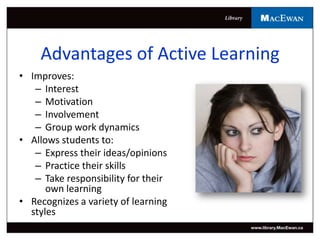 Activate Your Learners! Active Learning Strategies for Fostering ...