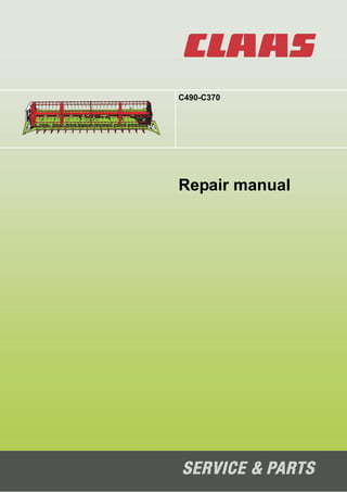 C490-C370
Repair manual
 