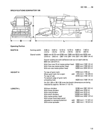 Claas dominator 78 (type 091) combine service repair manual