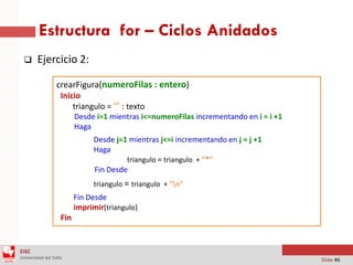 Ciclos Java - NetsBeans - Algoritmia | PDF