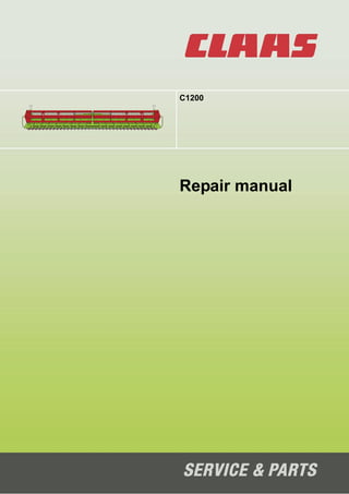 C1200
Repair manual
 
