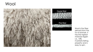 Claasifcation of fibres | PDF