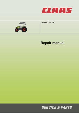 TALOS 130-120
Repair manual
 