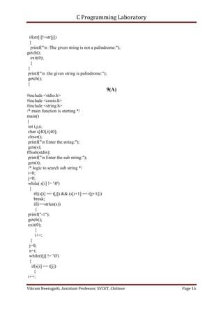 C Programming lab | PDF