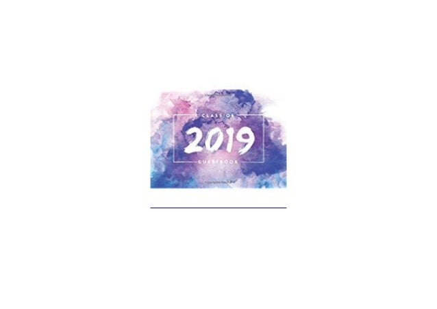 Epub Free Library Clab Of 2019 Guest Book Graduation Guest Book S