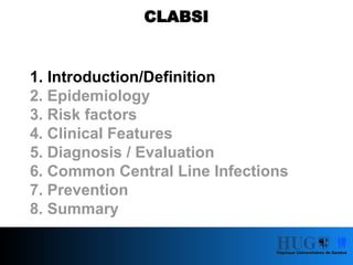 Comprehensive Overview of Central Line-Associated Bloodstream ...