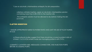 central line associated blood stream infection prevention | PPT