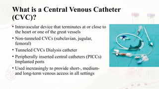 Comprehensive Guide to Central Venous Catheters and CLABSI Management ...