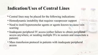 Central Line Indication Algorithm Comprehensive Guide to Central Venous Catheters and CLABSI Management ...