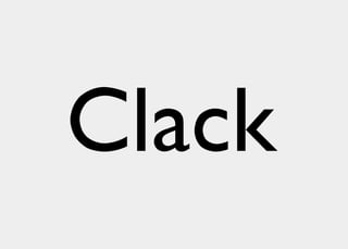Clack & Caveman